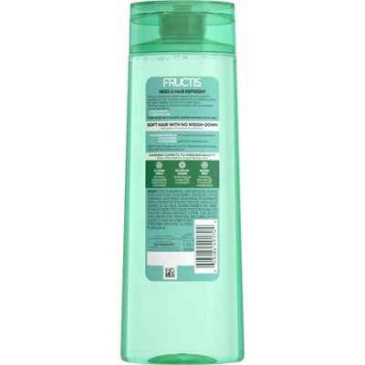 Garnier Fructis Pure Clean Shampoo Silicone-Free w/ Aloe Extract & Vit E, 12.5oz