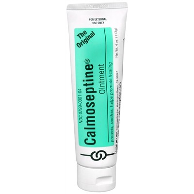 Calmoseptine Ointment to Prevent & Heal Skin Irritations 4 oz