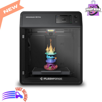 FLASHFORGE 5M Pro 3D Printer with 1 Click Auto Printing System, 220x220x220mm
