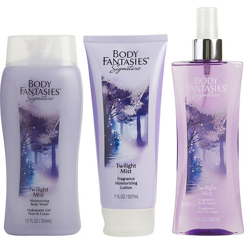 Подарочный набор Body Fantasies Twilight Mist из 3 предметов для женщин
