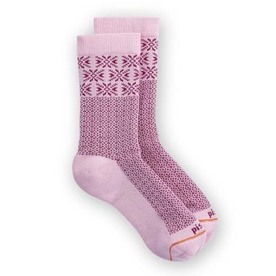PISAC Women's Astrid Sock, Pink, Large
