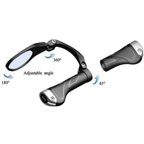 Fast Shipping Hafny HF-MR081 Cycling Wide Angle Handlebar Rear View Mirror,Right