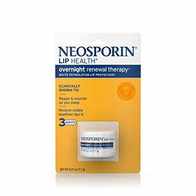 Neosporin Lip Health Overnight Healthy Lips Renewal Therapy 