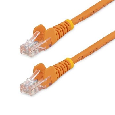 StarTech.com Cat5e Patch Cable with Snagless RJ45 Connectors - 3 ft - M/M - O...
