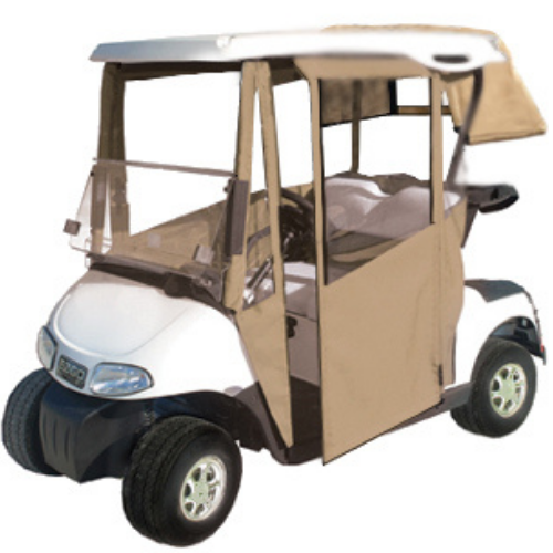 Doorworks Hinged Golf Cart Enclosure Canvas Sunbrella