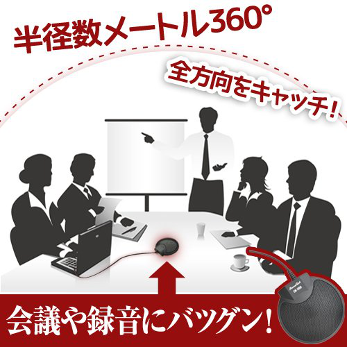 Sound Tech CM-1000USB Table Top Conference Meeting Microphone with Omni-Directio