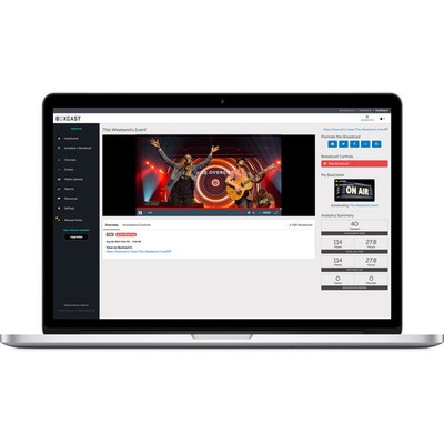BoxCast Advanced (1-Year Live Streaming Subscription, Download)