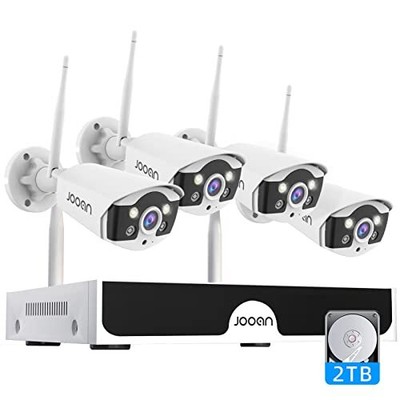 Camera System Outdoorh.265+ Wifi Nvr S...