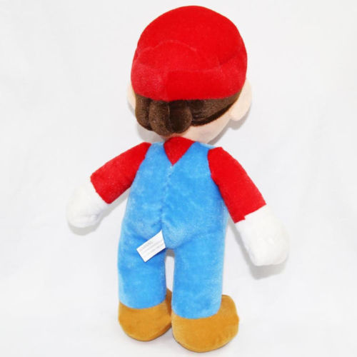 2PCS//Set Super Mario Plush Toys LUIGI /& MARIO Doll Stuffed Animals Toy 10/" Q669