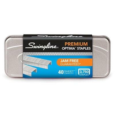 Swingline Staples, Optima, Premium, 1/4'' Length, Jam Free Staples for Swingline