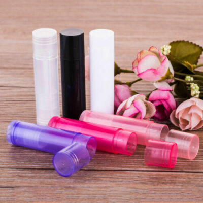 5Pcs/Pack 5g Lipstick Tube Lip Balm Containers Empty Cosmetic Containers Lip Glo