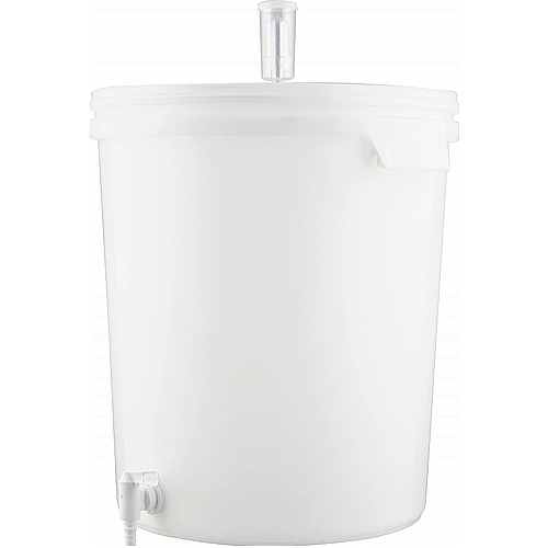 8 Gallon Fermenting Bucket with Spigot, Lid & Air Lock Homebrew Beer
