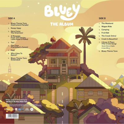 Bluey - Bluey The Album [140-Gram Bluey Colored Vinyl With Poster] [New Vinyl LP
