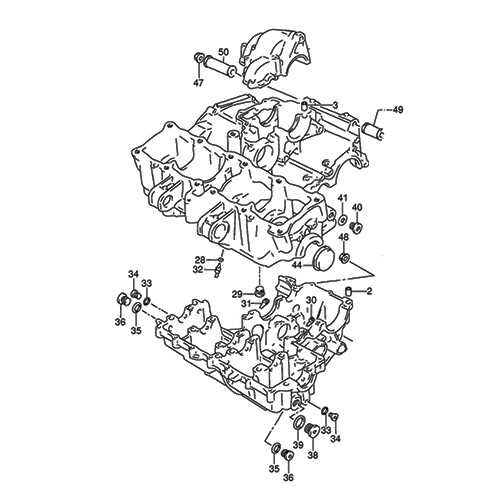 Suzuki Rf 600 1993-1997 Kit NÂ°3 Vis Btr Inox Carter Rf600 Rf600r Rf6