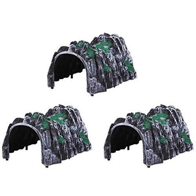 Toyvian Simulation Rockery Train Cave Tunnel Model DIY Miniature Railway Scen...
