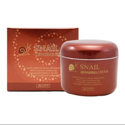 [JIGOTT] Snail Reparing Cream 100g / Korean Cosmetics