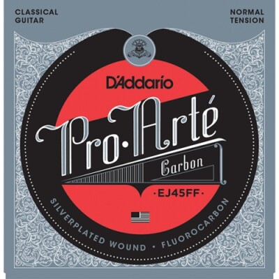 D'Addario classical guitar string EJ45FF ProArte Carbon Dynacore Basses Normal 