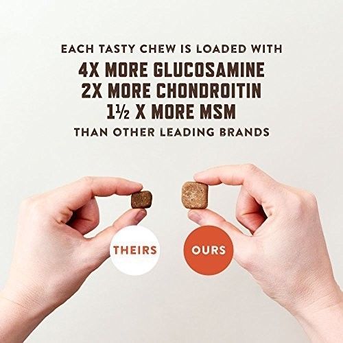 Rocco Roxie Hip and Joint Supplement - Glucosamine for Dogs with Chondroitin