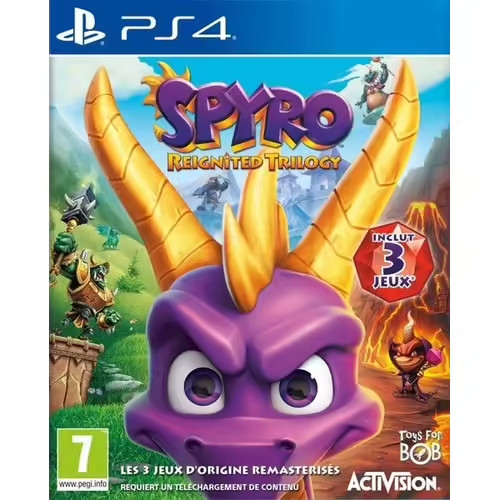 Spyro Reignited Trilogy Ps4 - Occasion Bon Ã©Tat