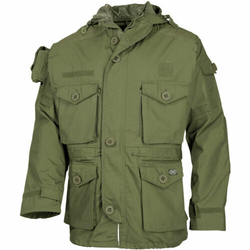 MFH Commando Jacket Tactical Hood Ripstop Police Security MFH Commando Jacket Tactical Hood Ripstop Police Security
