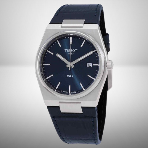 Pre-owned Tissot Prx Quartz Blue Dial Men's Watch T137.410.16.041.00-new
