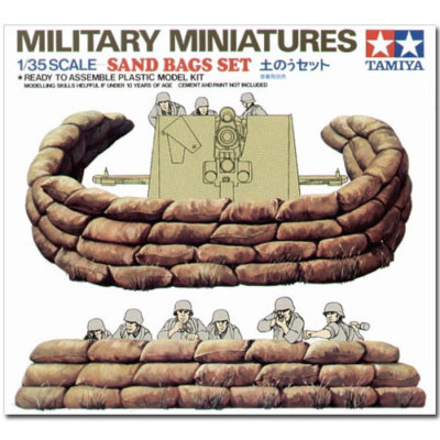 TAMIYA 35025 Sand Bags 1:35 Military Model Kit