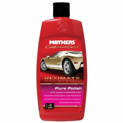 Mothers 07100 California Gold Pure Polish Ultimate Wax System Step 1 - 16 oz.