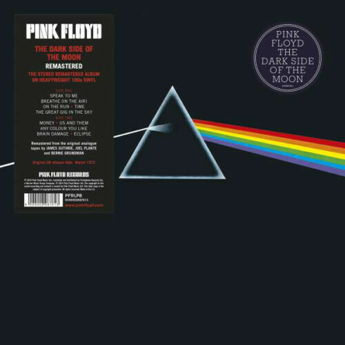 PINK FLOYD - DARK SIDE of the MOON VINYL LP RECORD SHVL 804 PINK FLOYD - DARK SIDE of the MOON VINYL LP RECORD SHVL 804