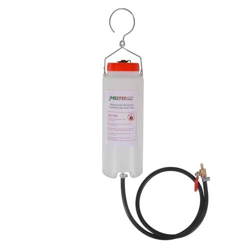 Moto4u RÃ©Servoir De Carburant Auxiliaire Universel Pour Moto - Kit D'Outils De R