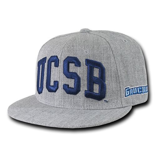 UC Santa Barbara Gauchos UCSB NCAA Fitted Flat Bill Baseball Cap Hat