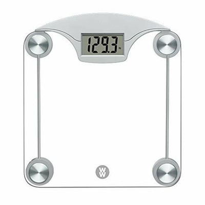 Battery Operated Digital Tempered Glass Weight Bathroom Scale