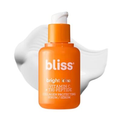 Bliss Bright Idea Vitamin C + Tri-Peptide Collagen Brightening Face Skincare ...