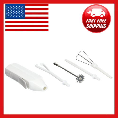 Mini Mixer Set Cordless Personal Small Hand Held Blender 5Pcs White High-Quality