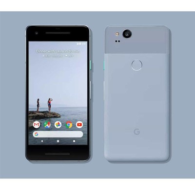 Google Pixel 2 pixel2 4GB RAM 64GB ROM Kinda Blue gft Ship from EU nuovo