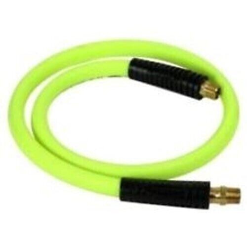 Legacy HFZ1204YW4S Zillawhip 1/2 X 4' Swivel Whip Hose- 1/2" Ends Air Hose