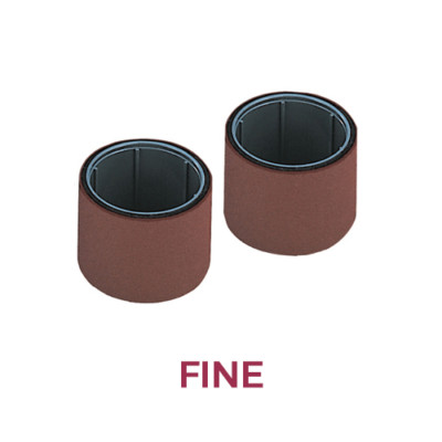 Knife sharpener belt on wheel for Nirey sharpeners.  Replacement GR-2185C, Fine