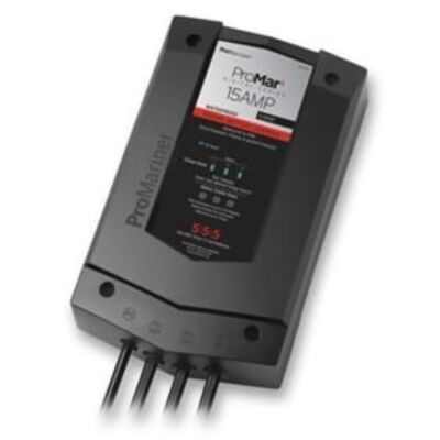 Pro Mariner 31515 ProMar 1 Digital 15 Amp Battery Charger - 3 Bank NEW