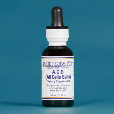 Pure Herbs: A.C.S. (All Cells Salts) - 1 oz.