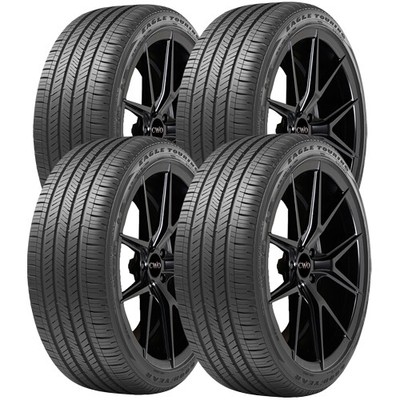 (QTY 4) 275/45R21 Goodyear Eagle Touring 110H XL Black Wall Tires