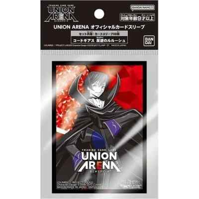 60 Bandai Union Arena Card Game Deck Sleeves Code Geass Lelouch of the Rebellion