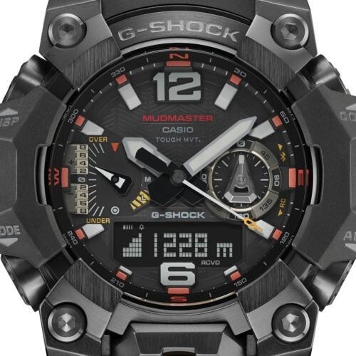 Pre-owned Casio G-shock Gwg-b1000ec-1ajf Mudmaster Radio Solar Men's Watch Japan