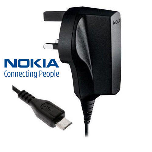 Chargeur Compatible avec Nokia Lumia 920, 2000mA, 1,10m