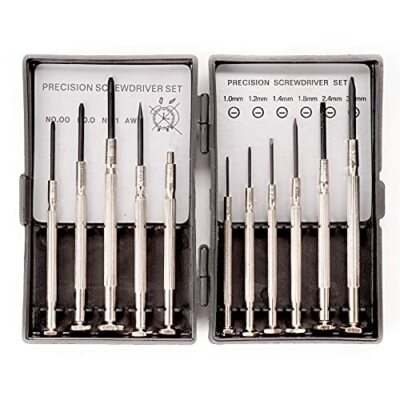 11PCS Mini Precision Screwdriver Set,Small Screwdriver Set with Magnetic