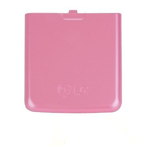 COVER ORIGINALE LG KP500 BATTERYCOVER COPRIBATTERIA ROSA