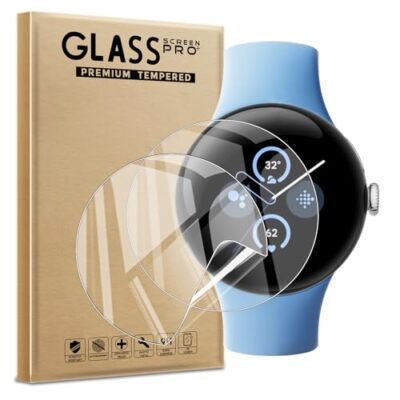 Aiziki [2 Pack Compatible with Google Pixel Watch 2 Screen (k8t)