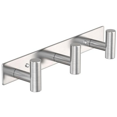 Coat Hooks Wall Mount Stainless Steel 3 Hooks Wall Hooks T Shaped Coat Hanger...