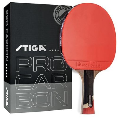 Pro Carbon Performance-Level Table Tennis Racket with Carbon Technology for T...