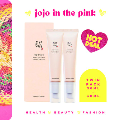 [HOT SALE]  BEAUTY OF JOSEON Revive Eye Serum: Ginseng + Retinal (Twin Pack)
