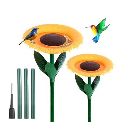 Outdoor(2pcs),bird Bath Feeders Bowl For
