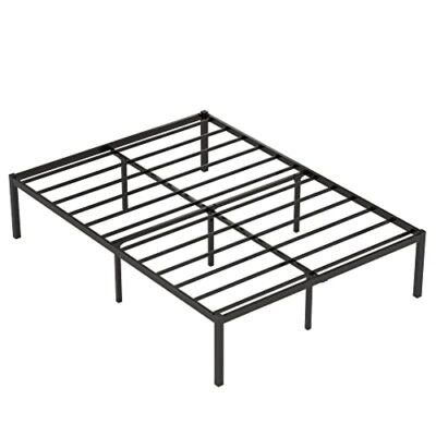 14 Inch Metal Platform Bed Frames No Box Spring Needed